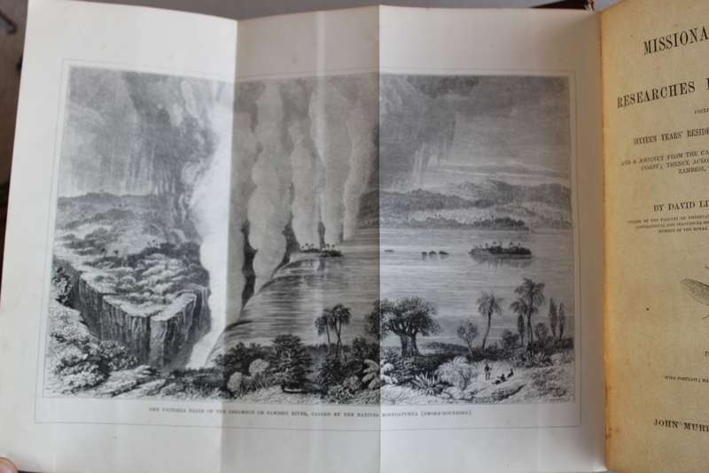 Missionary travels and Researches in South Africa- David Livingstone - 1857 first edition