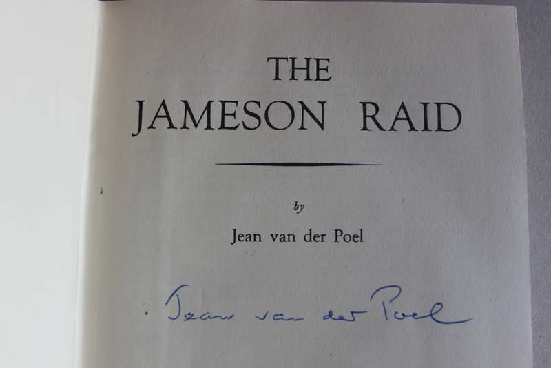 SIGNED: The Jameson Raid - Jean Van Der Poel
