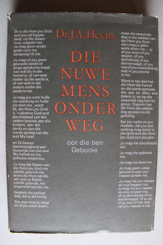 Die nuwe mens onderweg - J A Heyns