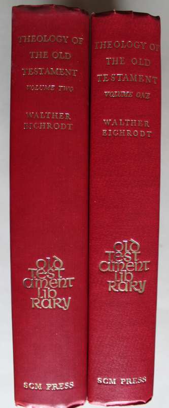 Theology of the Old Testament - 2 volumes / Eichrodt