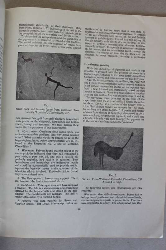 THE SOUTH AFRICAN ARCHAEOLOGICAL BULLETIN NO 47  volume XII - September 1957