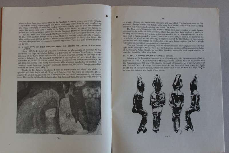 THE SOUTH AFRICAN ARCHAEOLOGICAL BULLETIN NO 22  volume VI - June 1951