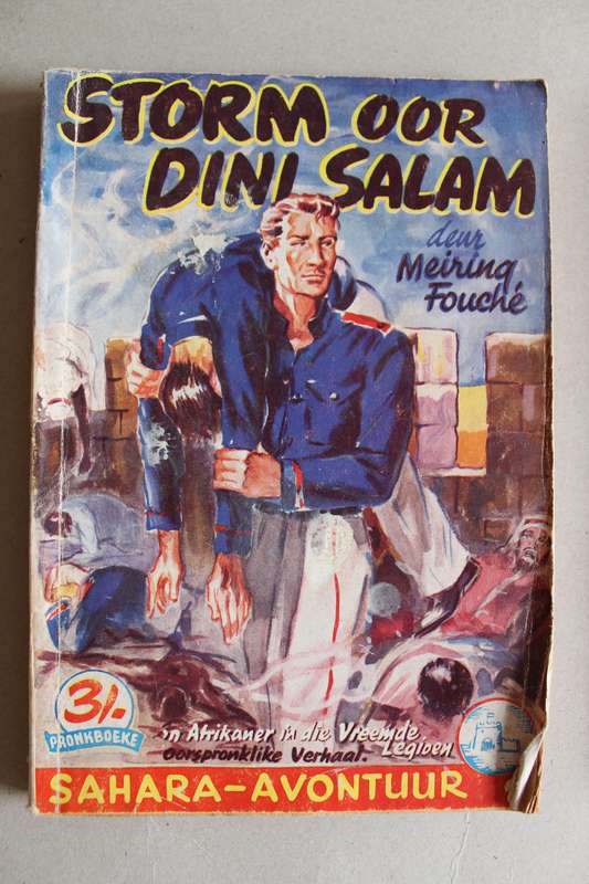 Pronkboek - Sahara-Avontuur Reeks - Storm oor Dini Salam -  No. 26 - Meiring Fouche