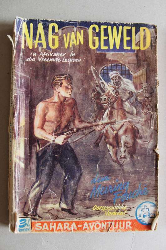 Pronkboek - Sahara-Avontuur Reeks - Nag van geweld -  No. 22 - Meiring Fouche