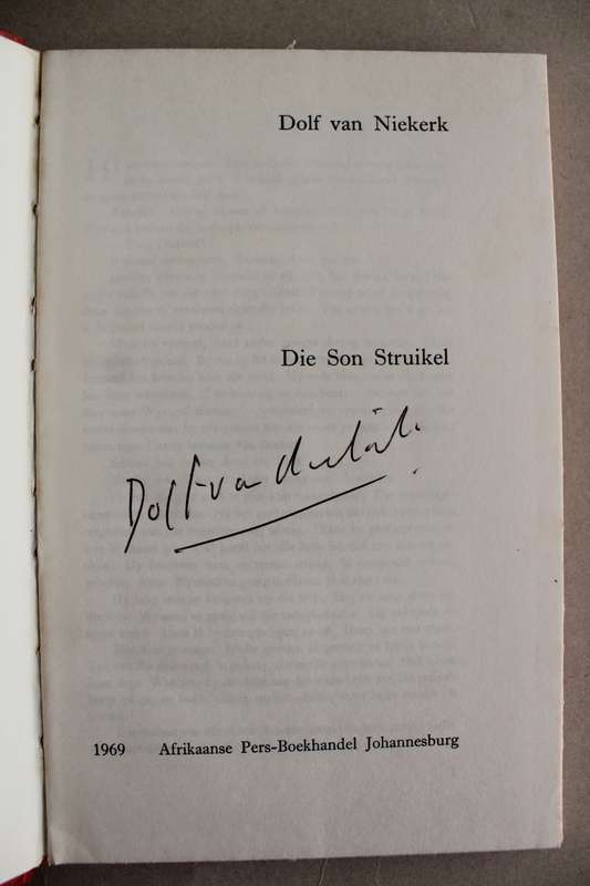 GETEKEN: Die Son Struikel - Dolf van Niekerk