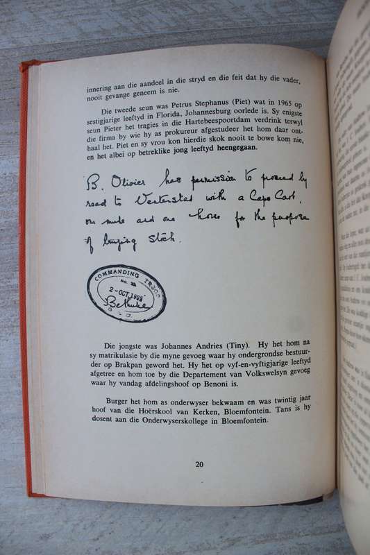 GETEKEN: So onthou ons die Oewerbewoners van Ou `Grootrivier` - Olivier
