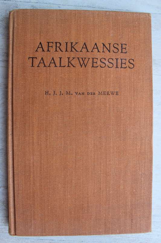 Afrikaanse Taalkwessies (HJJM van der Merwe)