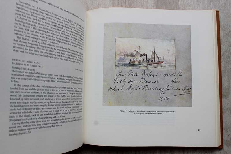 Baines on the Zambezi, 1858 to 1859  - Tabler