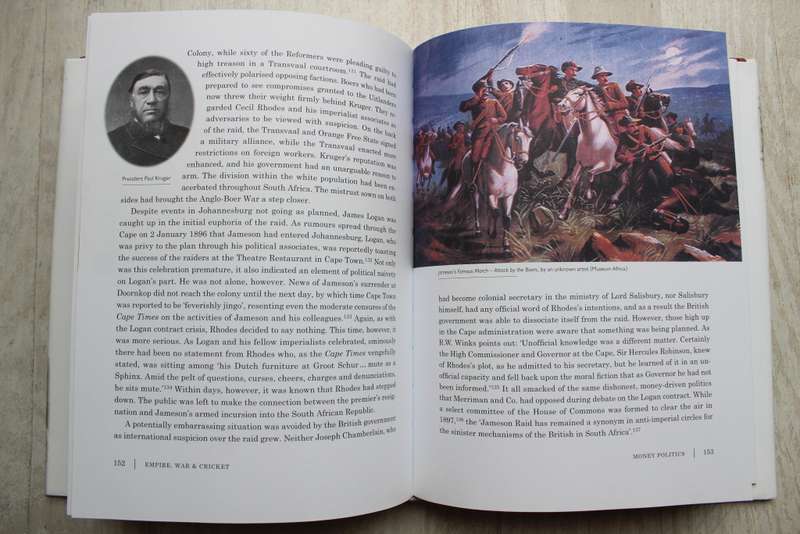 SIGNED: Empire, War and Cricket In South Africa Logan Of Matjiesfontein - By Dean Allen