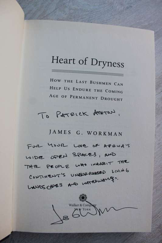SIGNED:  Heart of Dryness - James Workman