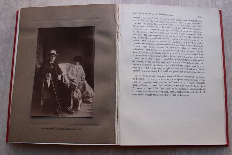 MEMORIES MINES AND MILLIONS - BEING THE LIFE OF SIR JOSEPH B. ROBINSON