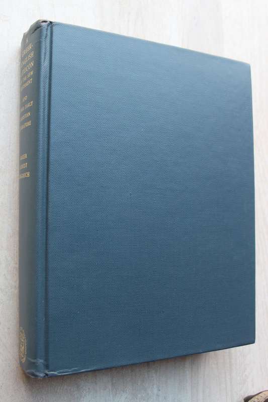 A Greek - English Lexicon of the New Testament and other early Christian Literature