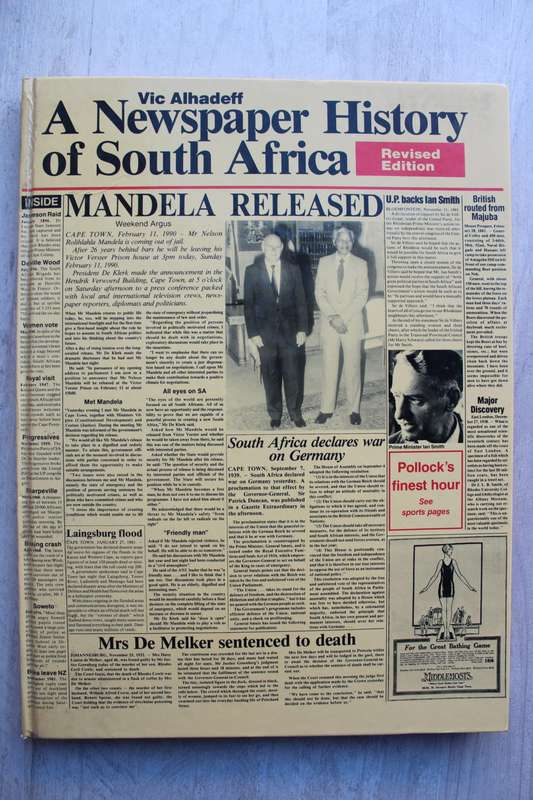 A Newspaper History of South Africa - Vic Alhadeff