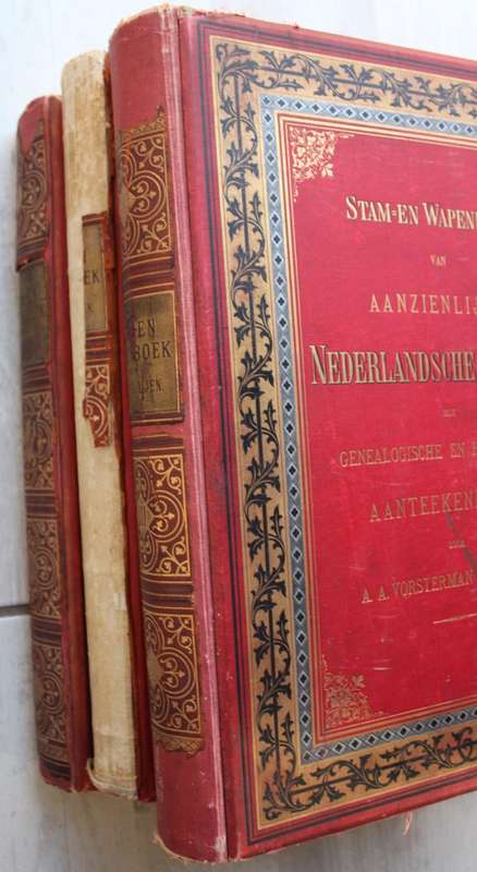STAM- EN WAPENBOEK VAN AANZIENLIJKES NEDERLANDSCHE FAMILIEN / A. A. Vorsterman van Oijen