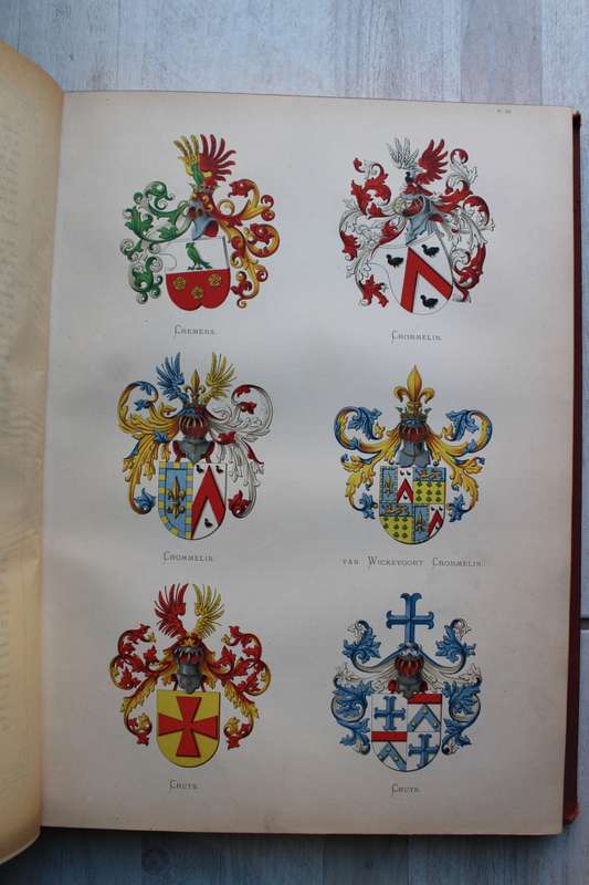 STAM- EN WAPENBOEK VAN AANZIENLIJKES NEDERLANDSCHE FAMILIEN / A. A. Vorsterman van Oijen