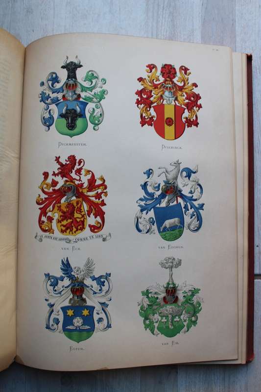 STAM- EN WAPENBOEK VAN AANZIENLIJKES NEDERLANDSCHE FAMILIEN / A. A. Vorsterman van Oijen
