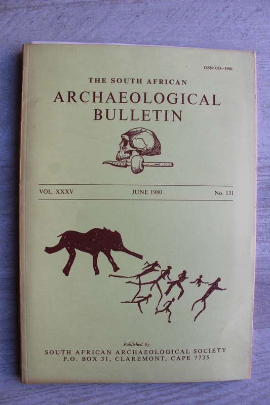 THE SOUTH AFRICAN ARCHAEOLOGICAL BULLETIN volume 35 number 131 - June 1980