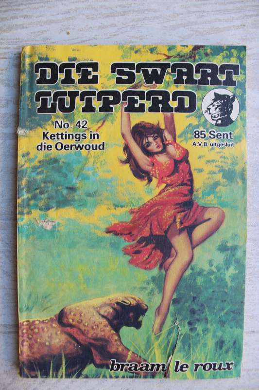 Die Swart Luiperd reeks 42  - Braam le Roux / Kettings in die oerwoud