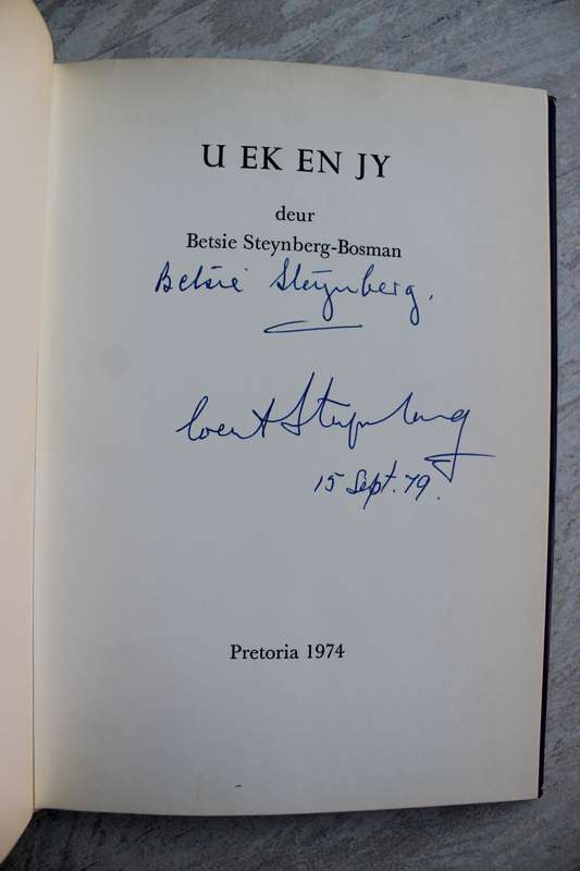 GETEKEN: U Ek en Jy - Betsie Steynberg-Bosman