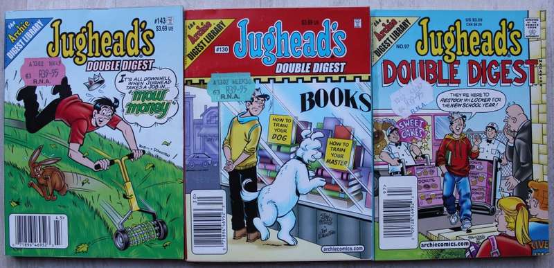 Archie Digest Comics x 3 / Jughead Jones Double Digest