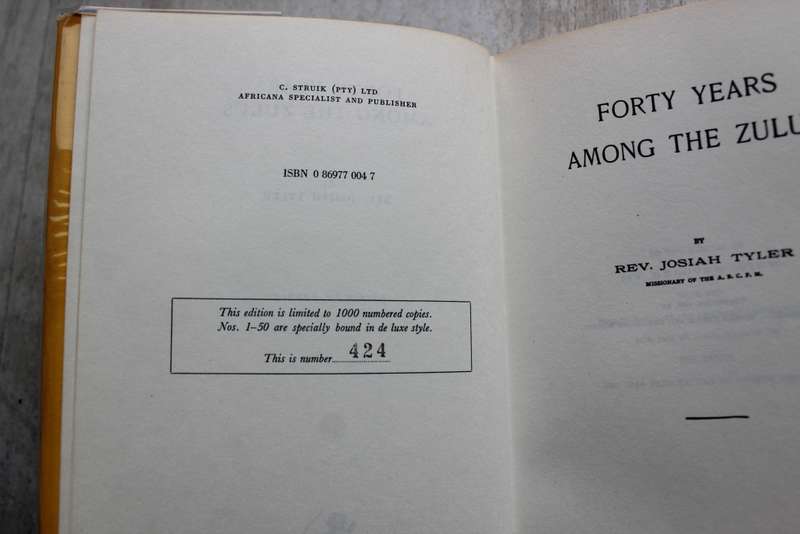 40 Years among the Zulus - Josiah Tyler