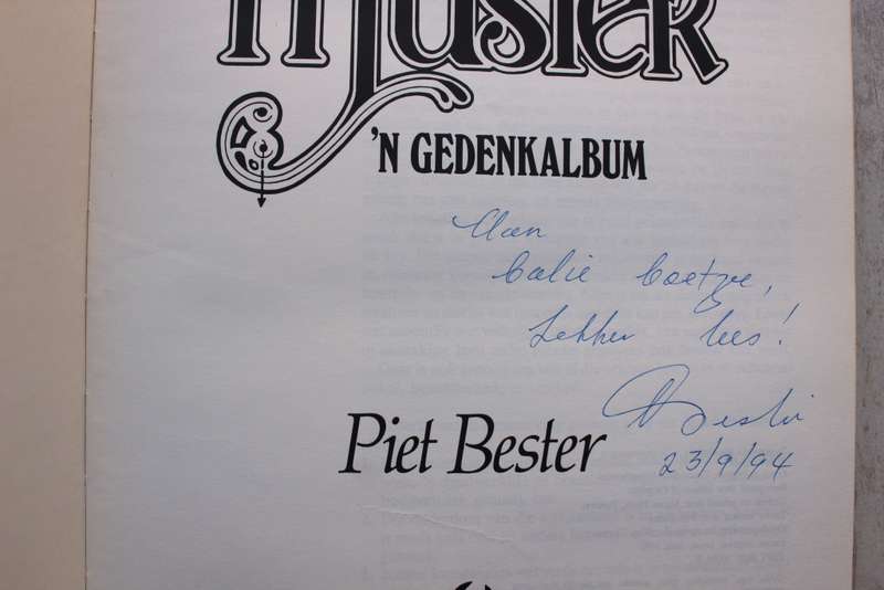 GETEKEN: Tradisionele Boeremusiek, `n Gedenkalbum - Piet Bester