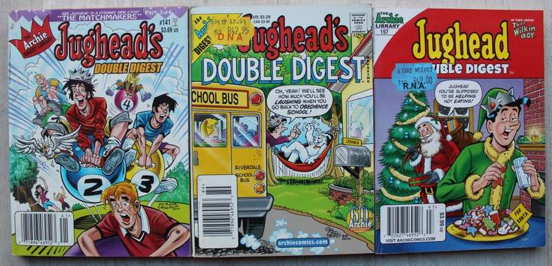 Archie Digest Comics x 3 / Jughead Jones Double Digest