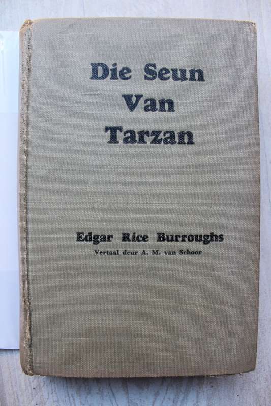 Die seun van Tarzan  - Edgar Rice Burroughs