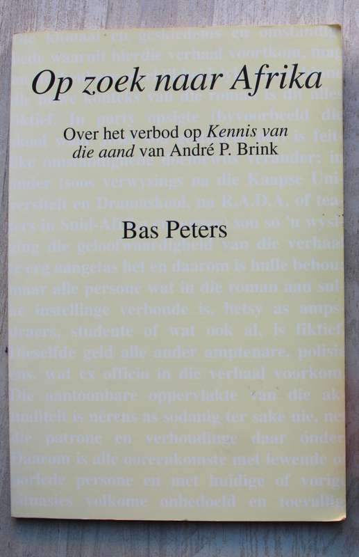 Op zoek naar Afrika - Bas Peters