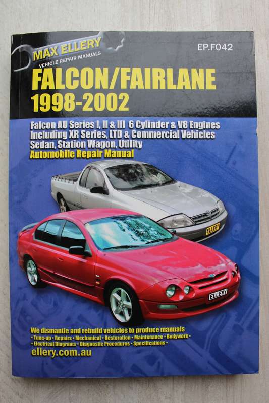 Workshop Manual for Falcon, Fairlane 1998 - 2002