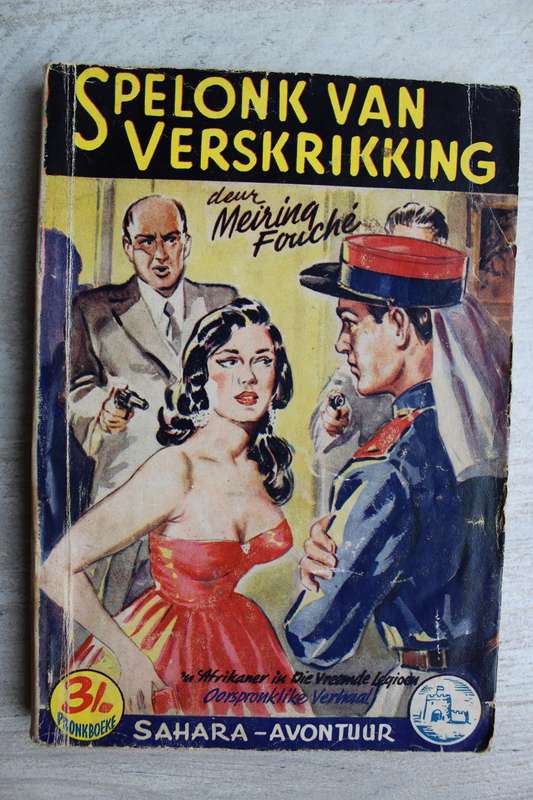 Pronkboek - Sahara-Avontuur Reeks - Spelonk van verskrikking - No. 24 - Meiring Fouche