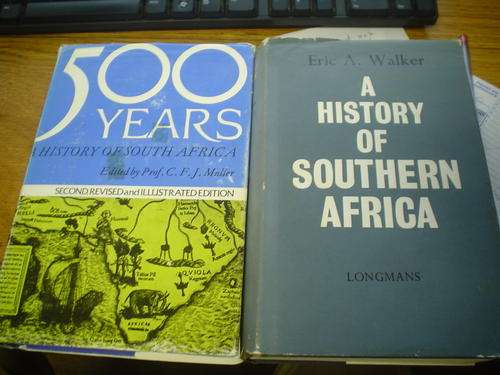 2 books on the History of South Africa - Walker & Muller