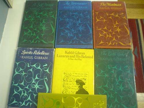 7 x Kahlil Gibran Books