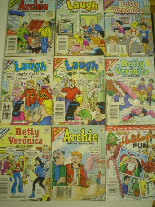 9 x Archie Digests