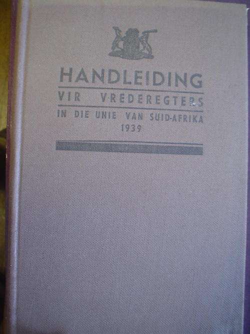 Handleiding vir Vryheidsvegters in die Unie van Suid-Afrika 1939