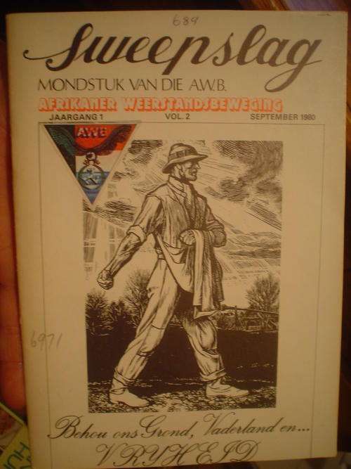 Sweepslag, mondstuk van die AWB 1980 volume 2