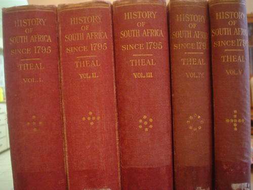 History of South Africa since 1795 volume 1-5  - Theal
