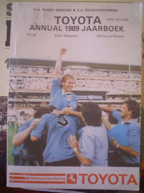 Rugby Jaarboek 1989 Annual