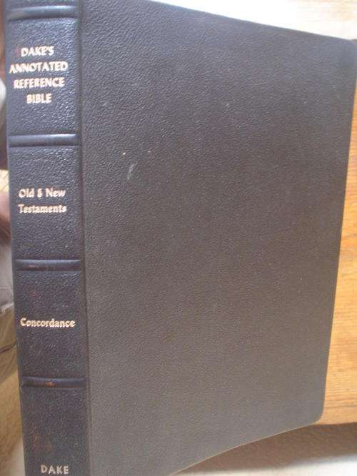 Dake's Annonated Reference Bible + Concordance