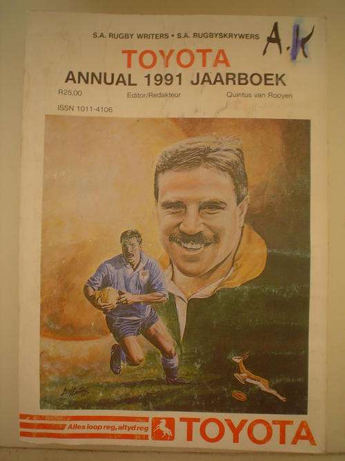 Rugby jaarboek 1991 annual