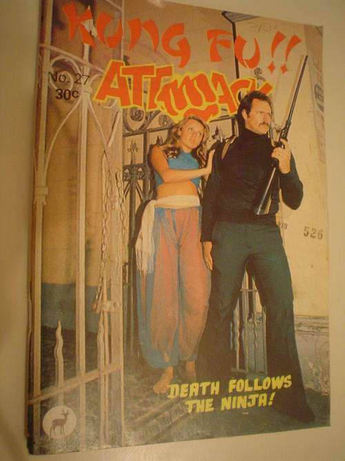 Kung Fu Attack no 27 picture book / photobook / fotoverhaal / fotoboek
