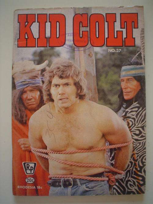 Kid Colt no 37 picture book fotoboek fotoverhaal