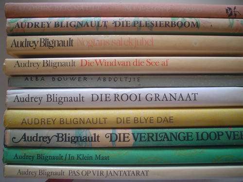 10 x Audrey Blignault boeke baie mooi