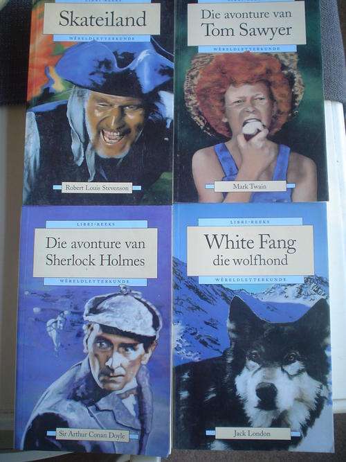 4 x Libri reeks baie mooi toestand