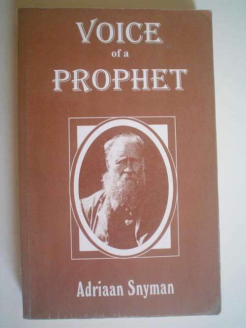 Voice of a Prophet -  Adriaan Snyman