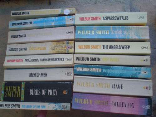 Wilbur Smith x 15 titles as one lot