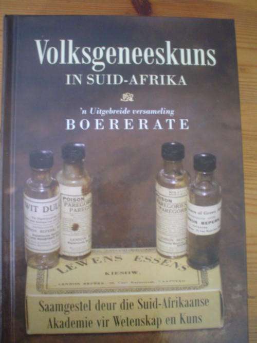 Volksgeneeskuns in Suid-Afrika, verameling boererate.
