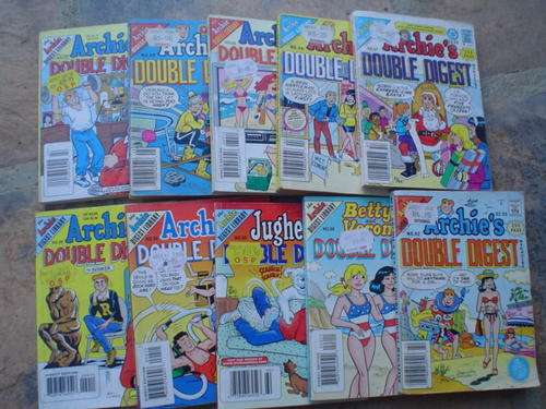 Archie Double Digest Magazine - 10 x Comics