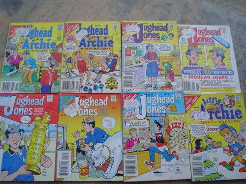 Jughead with Archie Digest Magazine - 8 x Comics