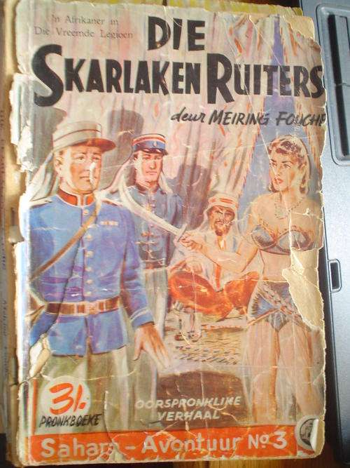 Sahara Avontuur no 3 - Fouche    - Die skarlaken ruiters